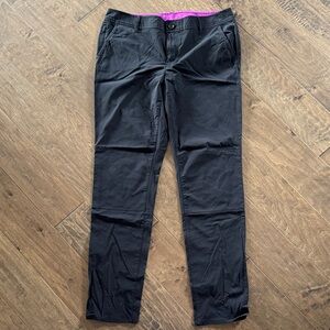 Eddie Bauer Charcoal Straight Leg Pants